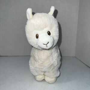 Ebba Cream Llama Stuffed Animal Plush Soft‎ Standing Alpaca 11 inch Toy